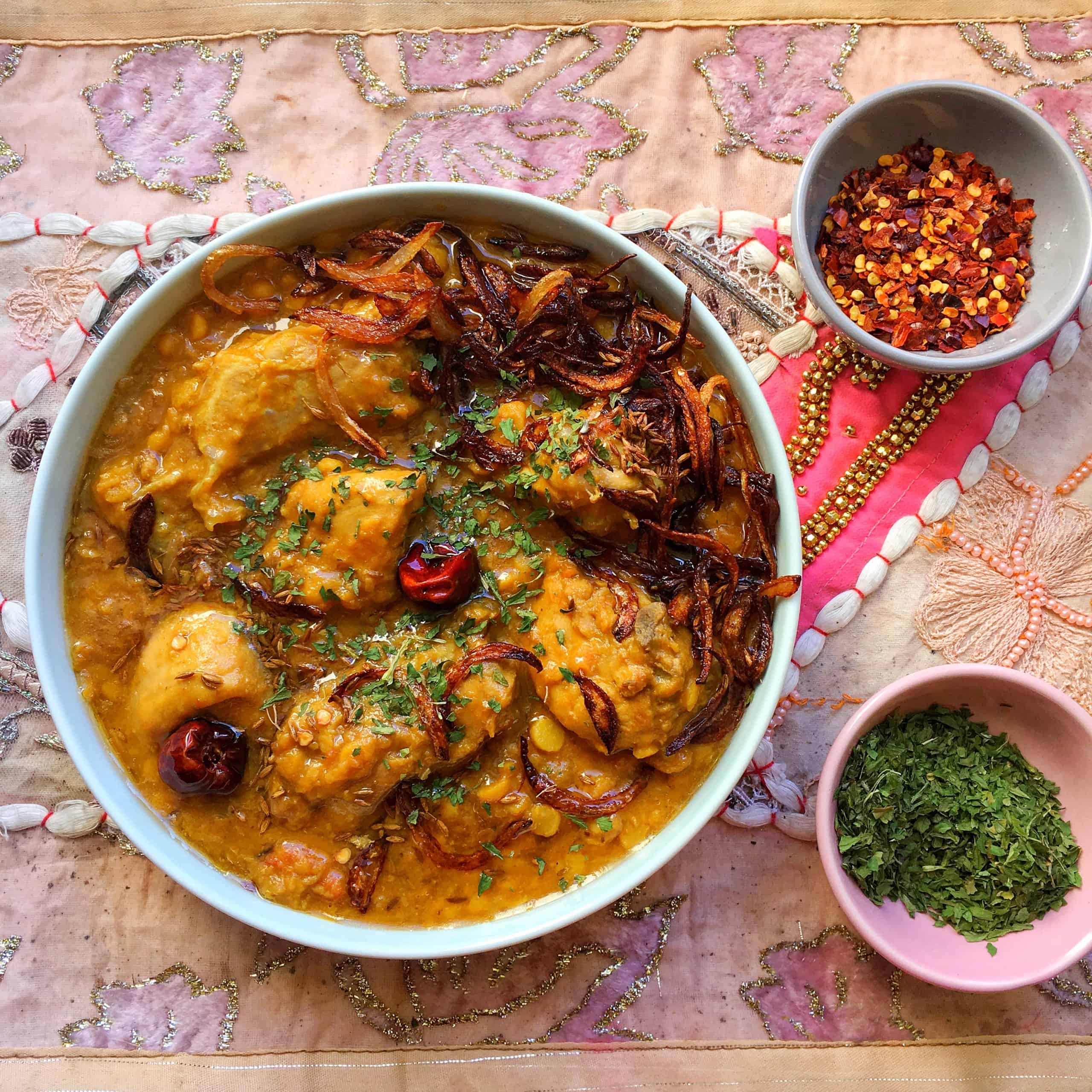 Dal Chicken Recipe - Chicken & Lentil Curry - Daal Murgh